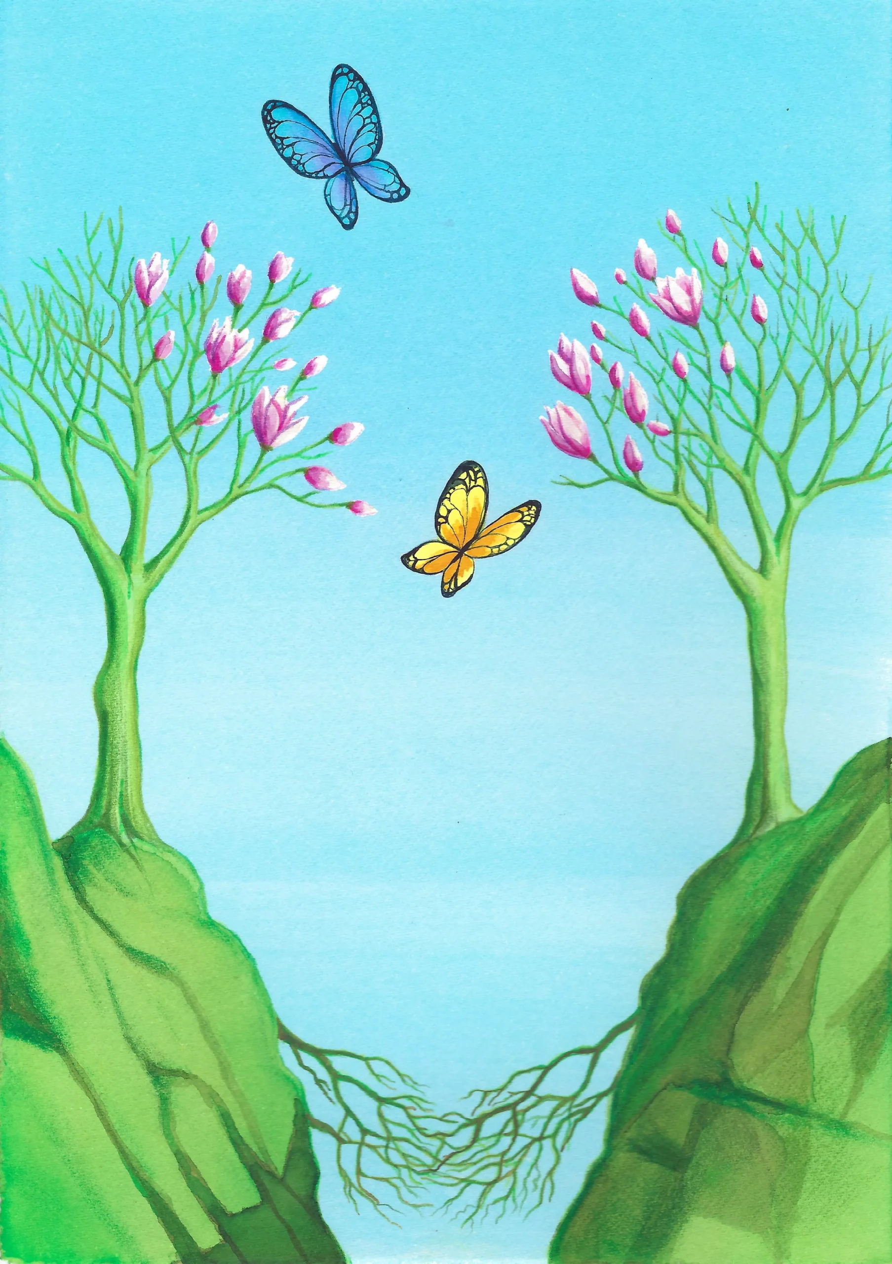 Biglietto auguri matrimonio - Connessi